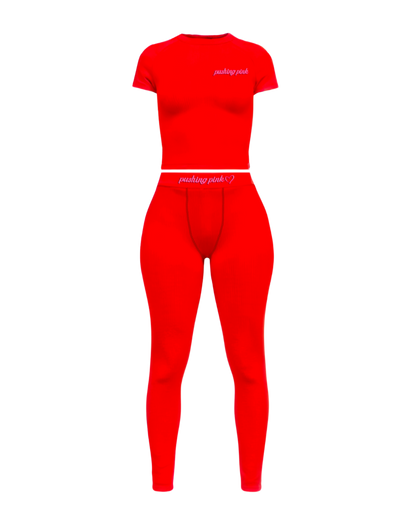 Romantic Red Lounge Set