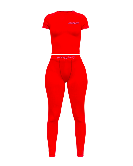 Romantic Red Lounge Set