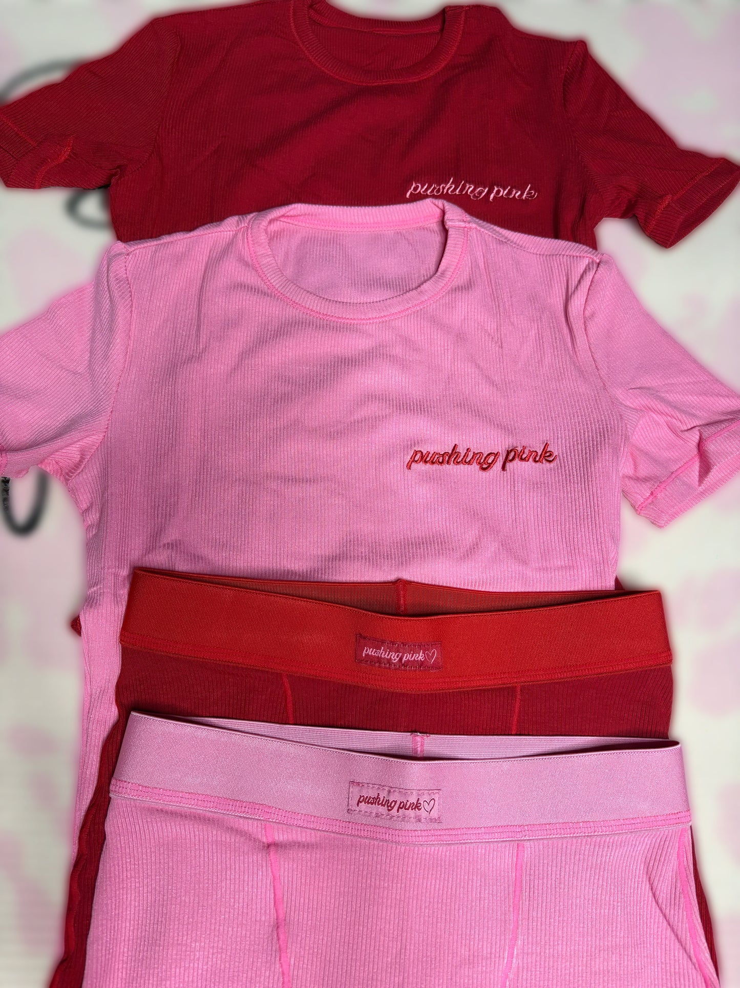 Romantic Red Lounge Set